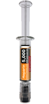 Heparin Sodium Injection, USP 5,000 USP units per 1 mL